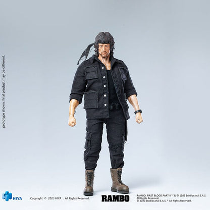 First Blood II Exquisite Super Series  Actionfigur 1/12 First Blood II John Rambo 16 cm