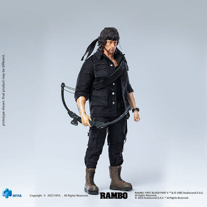 First Blood II Exquisite Super Series  Actionfigur 1/12 First Blood II John Rambo 16 cm