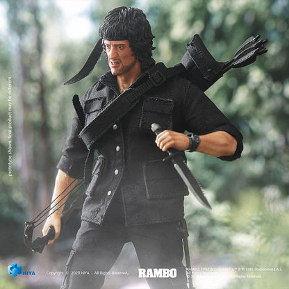 First Blood II Exquisite Super Series  Actionfigur 1/12 First Blood II John Rambo 16 cm