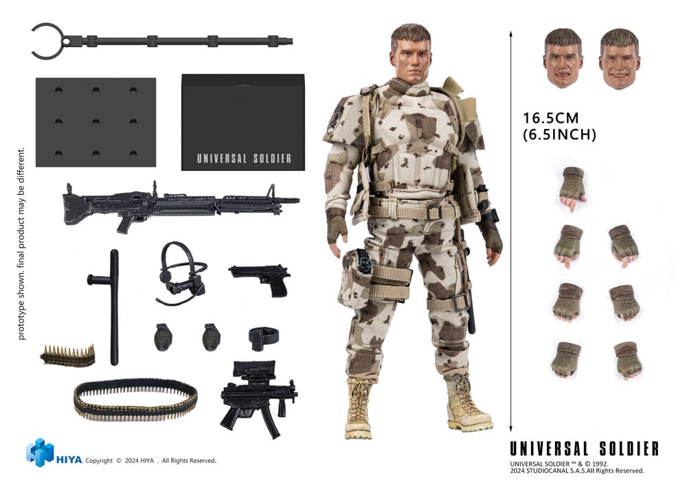 Universal Soldier Exquisite Super Series ActionFigur 1/12 Andrew Scott 16 cm