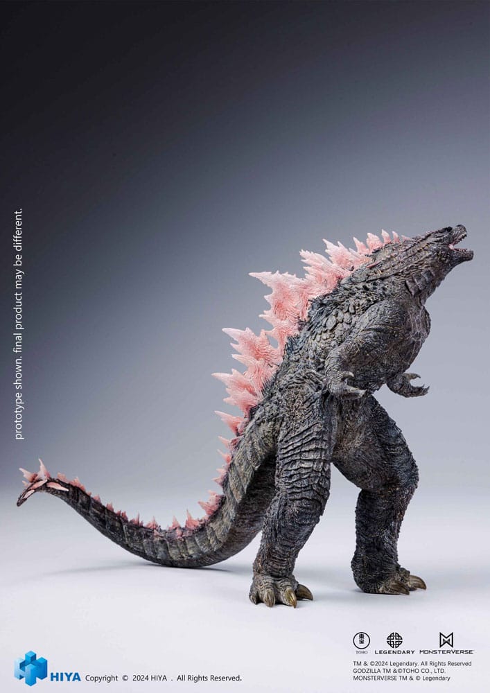 Godzilla X Kong: Det nye imperiet utsøkt stylist actionfigur Godzilla utviklet ver. 18 cm