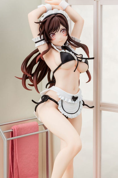 Rent-A-Girlfriend PVC-statue 1/6 Chizuru Mizuhara Maid Bikini ni Okigae 30 cm