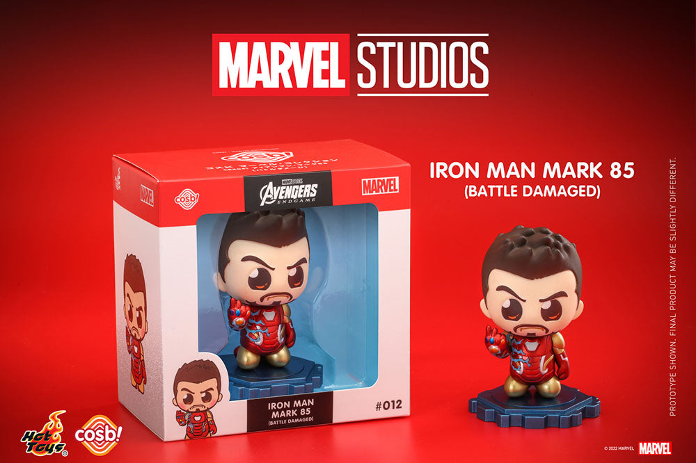 Avengers: Endgame Cosbi Mini Figür Iron Man Mark 85 (Battle) 8 cm