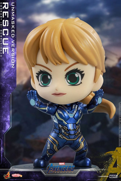 Avengers: Endgame Cosbaby (s) Mini -Figurenrettung (entlarvte Version) 10 cm