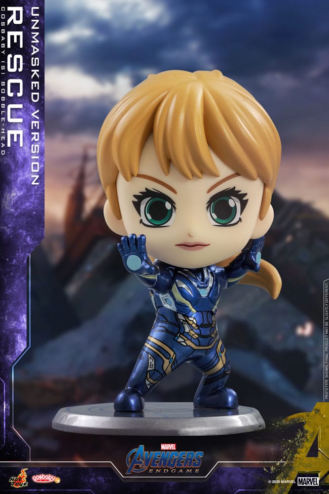 Avengers: Endgame Cosbaby (s) Mini -Figurenrettung (entlarvte Version) 10 cm