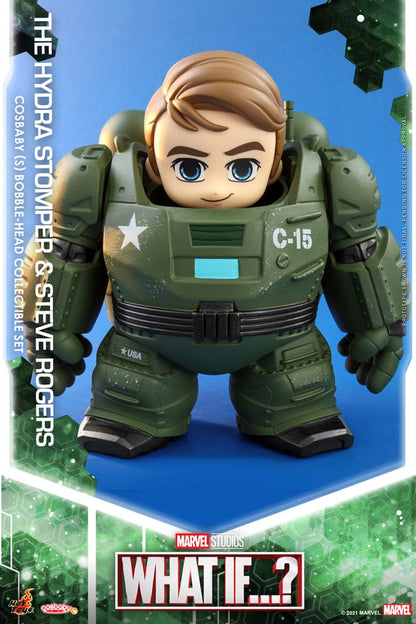 Hvad hvis ...? Cosbaby (S) mini -figurer Hydra Stomper & Steve Rogers 10 cm