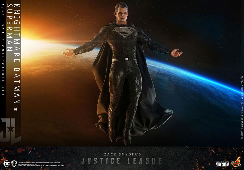 Zack Snyder's Justice League Action Figure 2-Pack 1/6 Knightmare Batman et Superman 31 cm - Emballage gravement endommagé