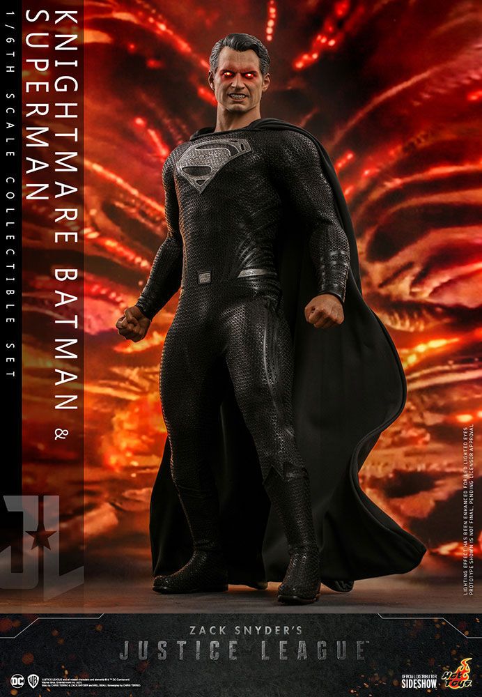 Zack Snyder's Justice League Action Figure 2-Pack 1/6 Knightmare Batman et Superman 31 cm - Emballage gravement endommagé
