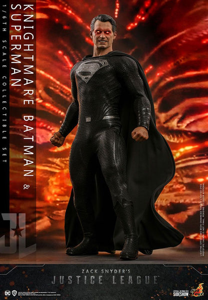 Zack Snyder's Justice League Action Figure 2-Pack 1/6 Knightmare Batman et Superman 31 cm - Emballage gravement endommagé