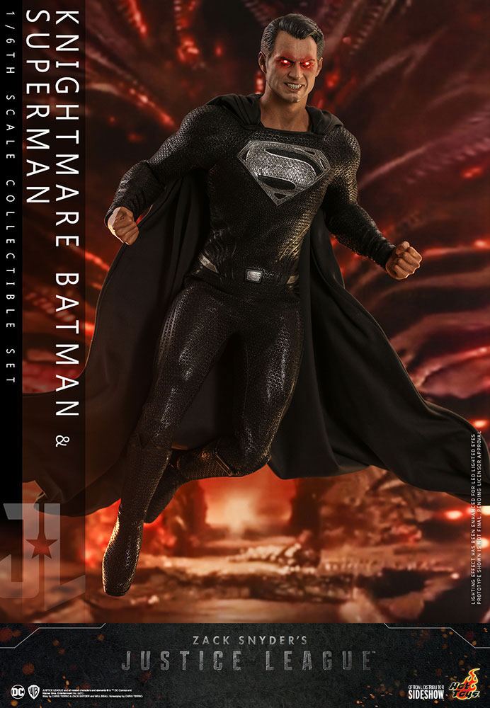 Zack Snyder's Justice League Action Figure 2-Pack 1/6 Knightmare Batman et Superman 31 cm - Emballage gravement endommagé
