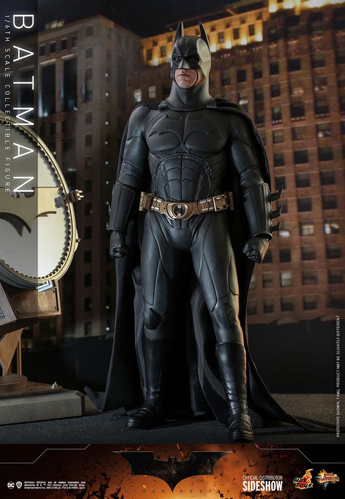 Batman begynner film mesterverk handling Figur 1/6 Batman Hot Toys Eksklusiv 32 cm