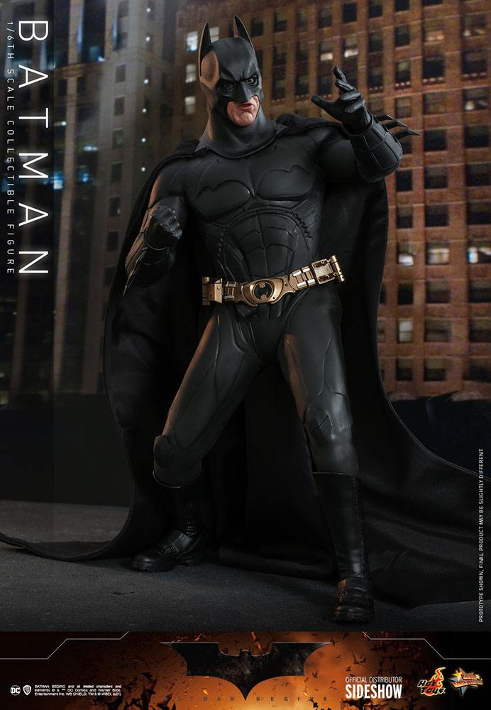 Batman begynner film mesterverk handling Figur 1/6 Batman Hot Toys Eksklusiv 32 cm