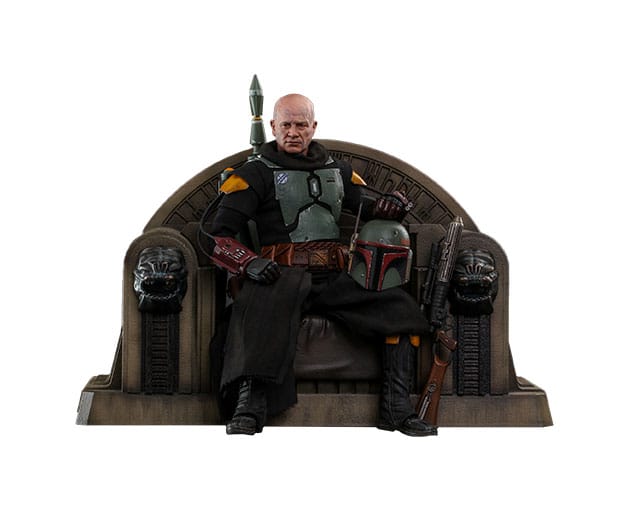 Star Wars: The Mandalorian Action Figure 1/6 Boba Fett Riepinger Armor and Throne Special Edition 30 cm