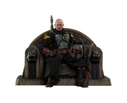 Star Wars: The Mandalorian Action Figure 1/6 Boba Fett Riepinger Armor and Throne Special Edition 30 cm