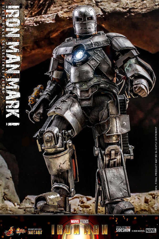 Iron Man Movie Masterpiece Action Figure 1/6 Iron Man Mark I 30 cm