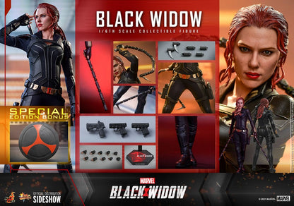 Schwarzer Witwenfilm Meisterwerk Action Abbildung 1/6 Schwarz Witwe Special Edition 28 cm