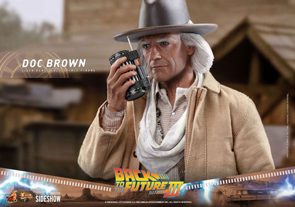 Back To The Future III Movie Masterpiece Action Figure 1/6 Doc Brown 32 cm