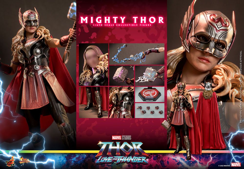 Thor: Love and Thunder Masterpiece Action Figür 1/6 Mighty Thor 29 cm