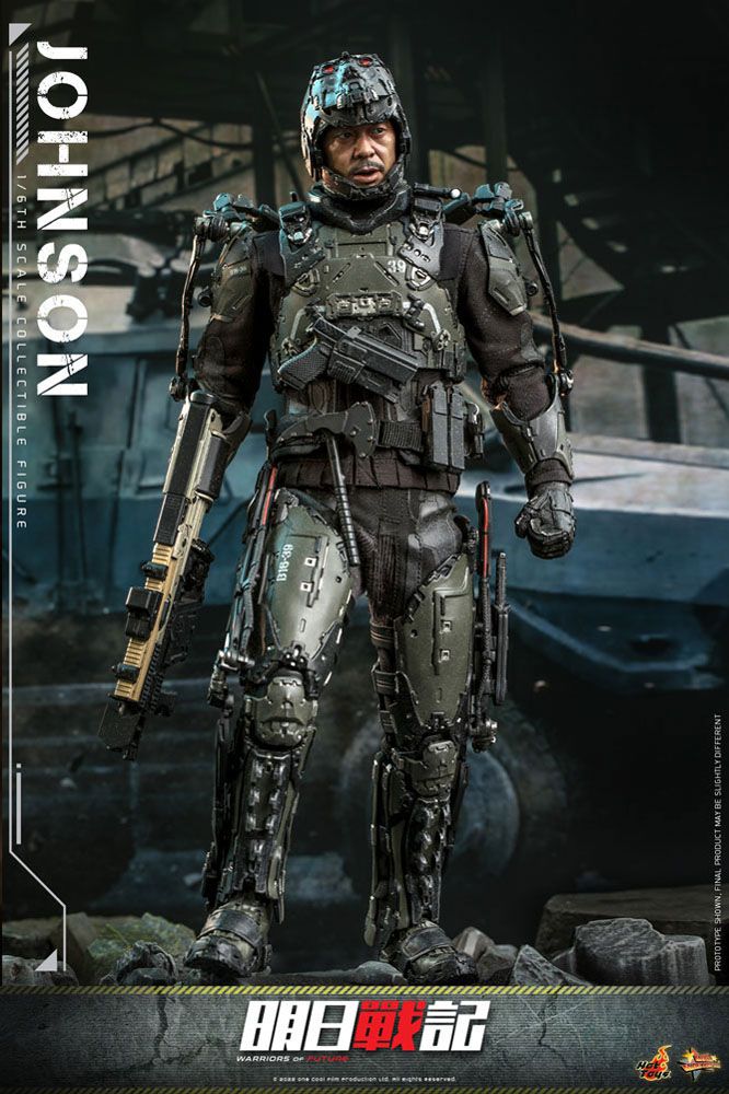 Warriors of Future Movie Masterpiece Action Figura 1/6 Johnson 30 cm