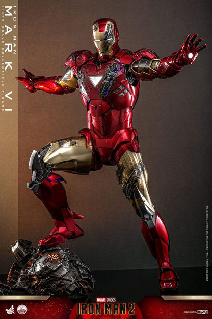 Iron Man 2 Handling Figur 1/4 Iron Man Mark VI 48 cm