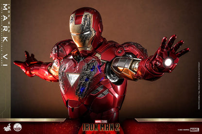 Iron Man 2 Handling Figur 1/4 Iron Man Mark VI 48 cm