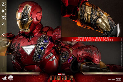 Iron Man 2 Handling Figur 1/4 Iron Man Mark VI 48 cm