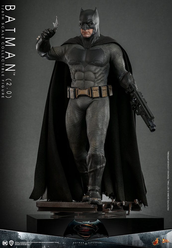 Batman v Superman: Dawn of Justice Movie Masterpiece Action Figur 1/6 Batman 2.0 32 cm