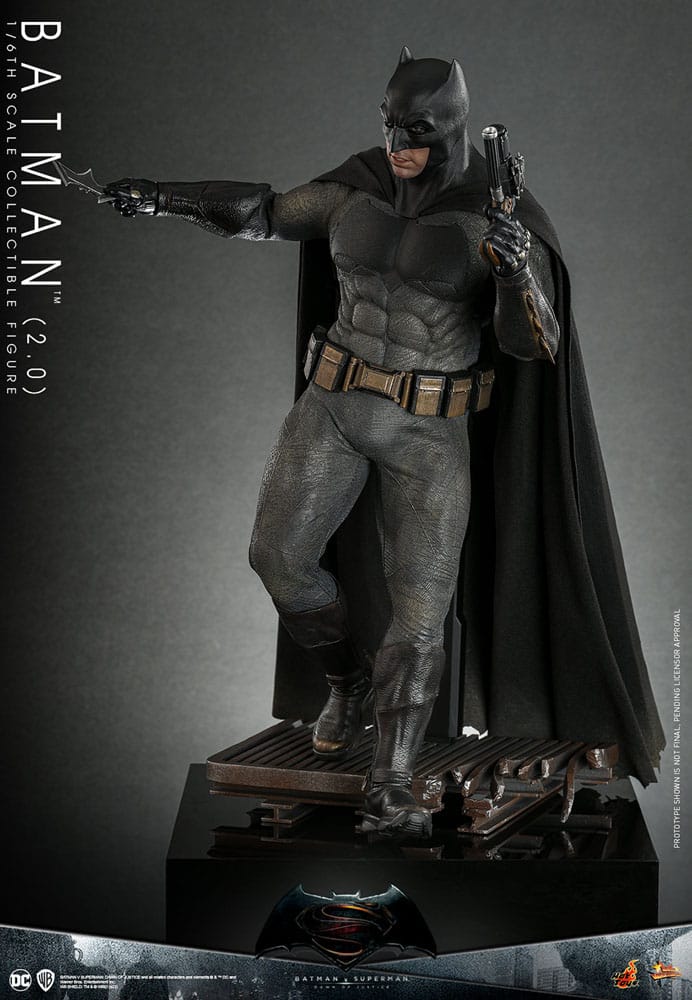 Batman v Superman: Dawn of Justice Movie Masterpiece Action Figur 1/6 Batman 2.0 32 cm