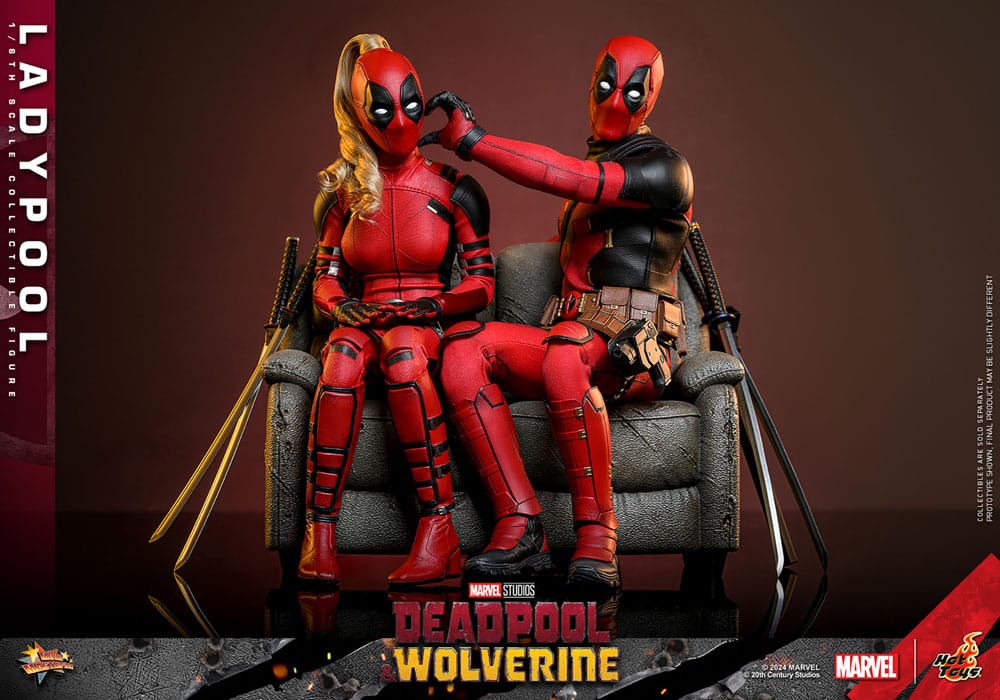 Deadpool & Wolverine Movie Masterpiece Action Figure 1/6 Ladypool 30 cm