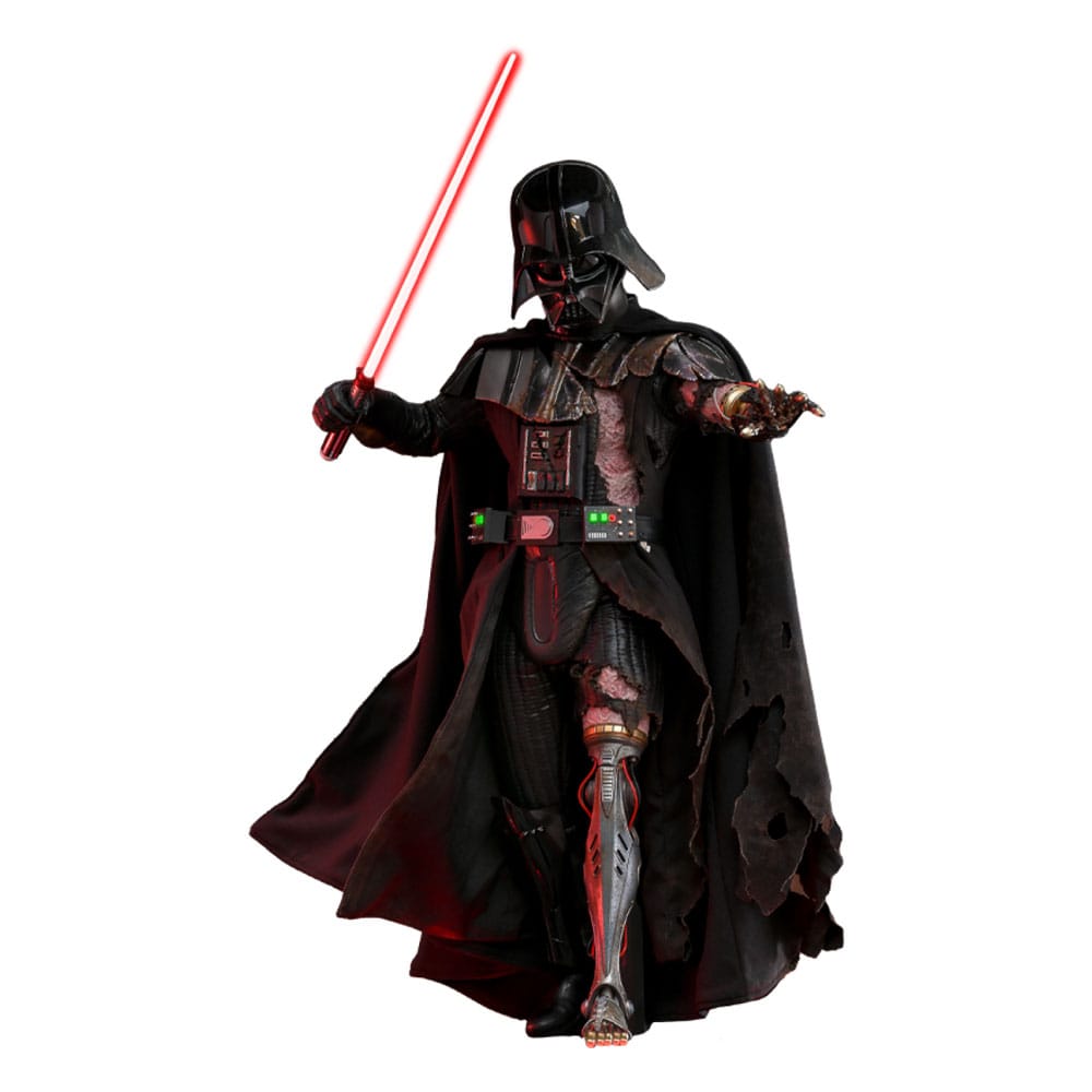 Yıldız Savaşları Aksiyon Şekil 1/6 Darth Vader (Savaş Hasarlı) 35 cm