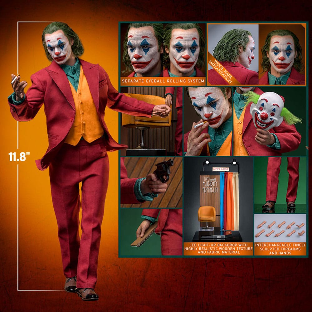 Joker Movie Masterpiece Figurine 1/6 The Joker Artisan Edition 30 cm
