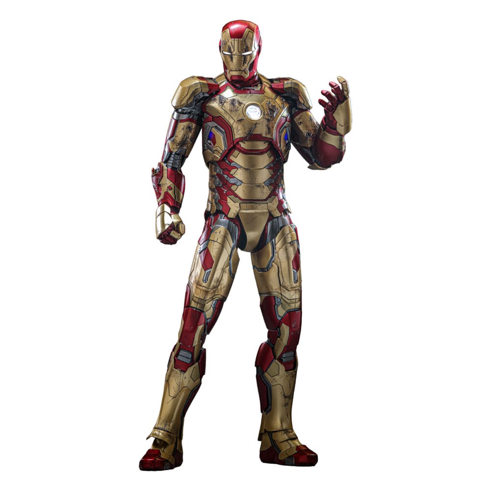 Iron Man 3 Película Masterpieta de película Diecast Figura 1/6 Iron Man Mark XLII (2.0) 32 cm