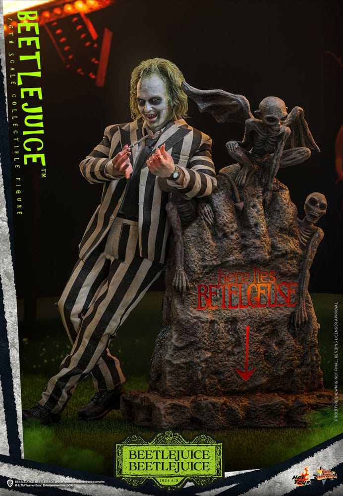 Beetlejuice Beetlejuice Movie Masterpiece Action Figure 1/6 Beetlejuice 30 cm