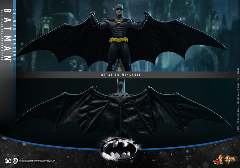 Batman Returns Movie Masterpiece Action Figure 1/6 Batman (Deluxe Version) 30 cm