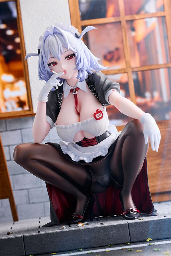 Originalcharakterstatue 1/6 Hebe-Chan Maid Ver. 17 cm