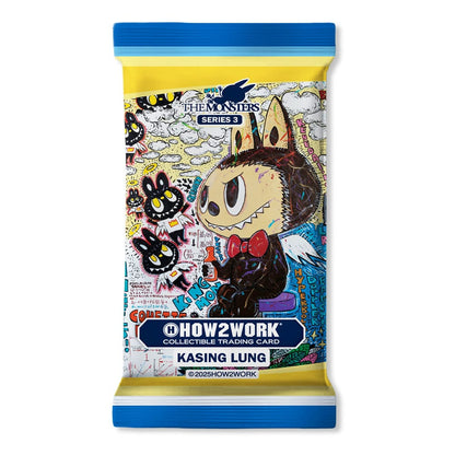 How2work Labubu verzamelbare chromen ruilkaarten The Monsters Series 3 (10)