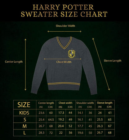 Harry Potter Knitted Sweater Hufflepuff