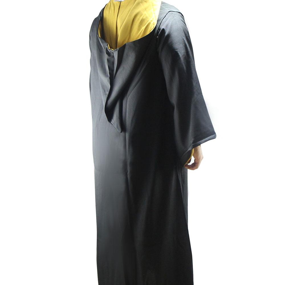 Harry Potter Wizard Robe Cloak Hufflepuff Størrelse L - Beskadiget emballage