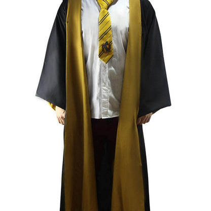 Harry Potter Wizard Robe Cloak Hufflepuff Størrelse L - Beskadiget emballage