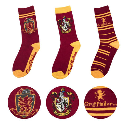 Harry Potter Socks Grifondoro da 3 pacchetti