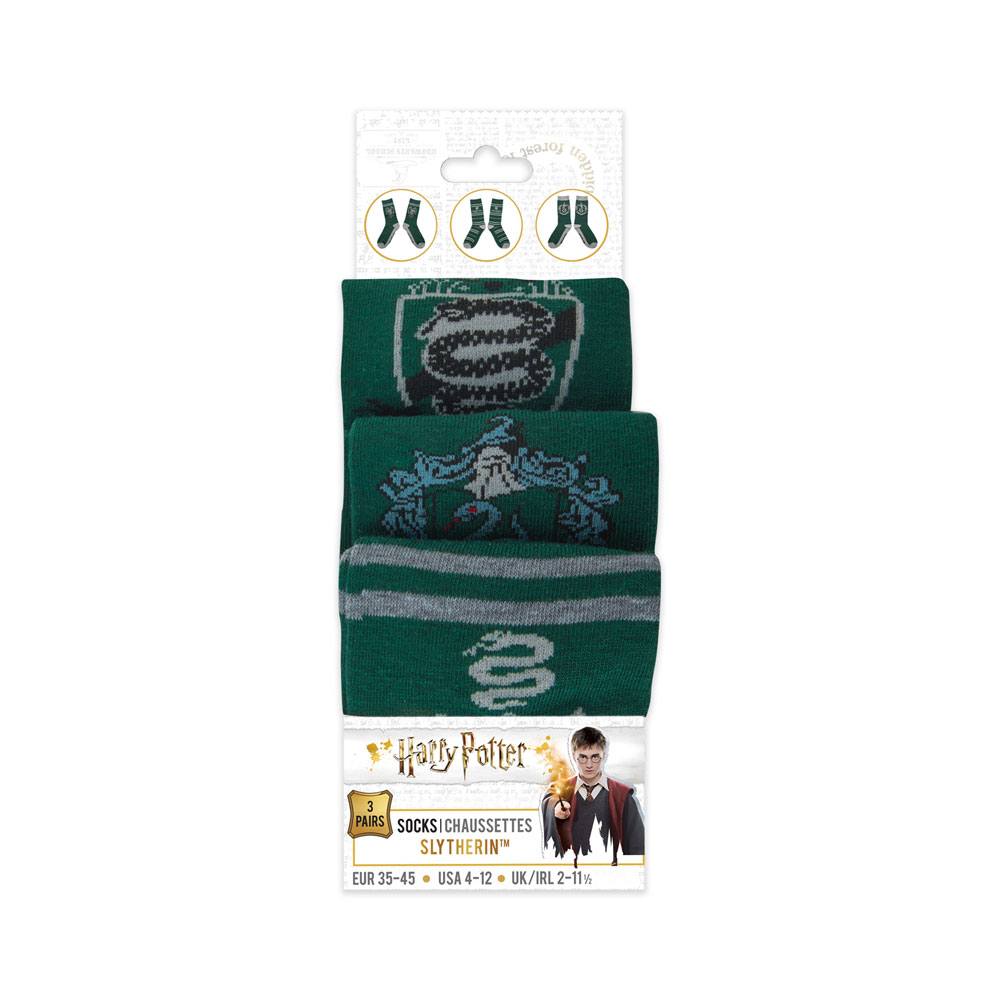 Harry Potter Socks 3 Pack Slytherin