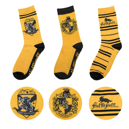 Harry Potter Socks 3 paquetes Hufflepuff