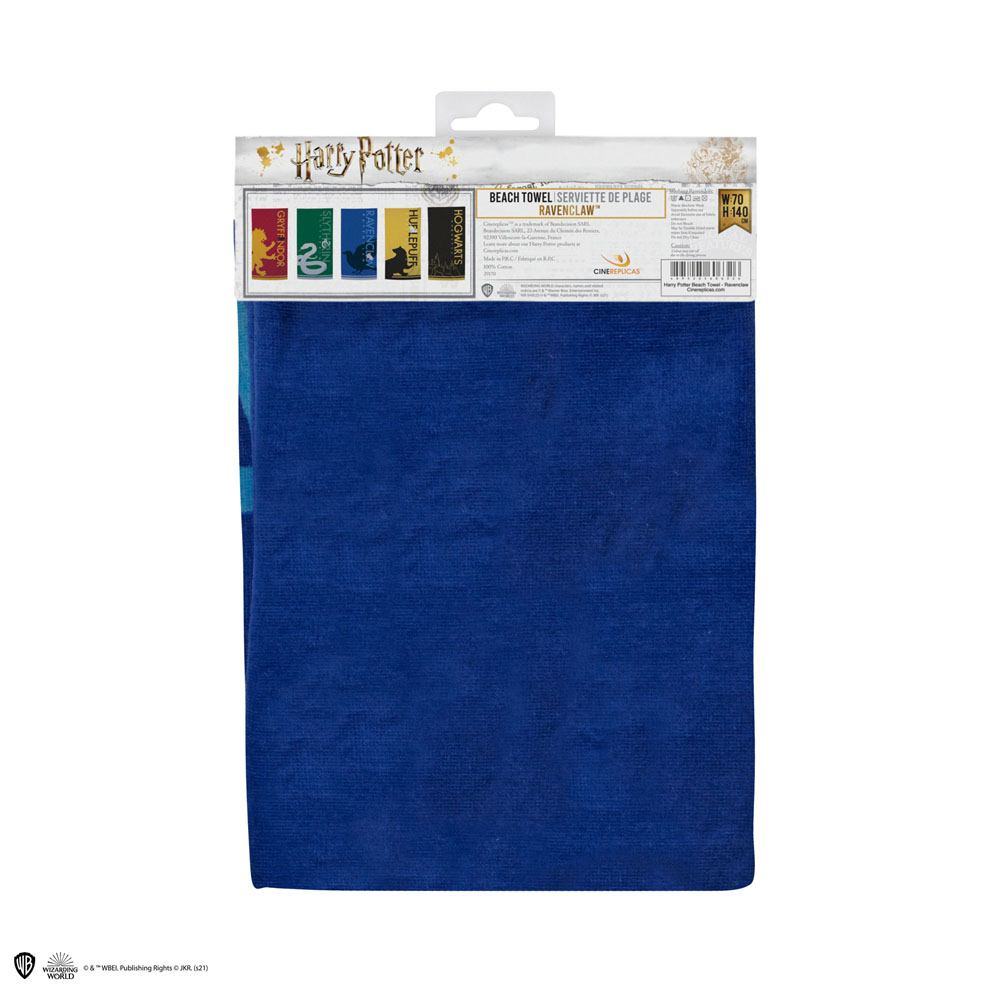 Harry Potter håndklæde Ravenclaw 140 x 70 cm