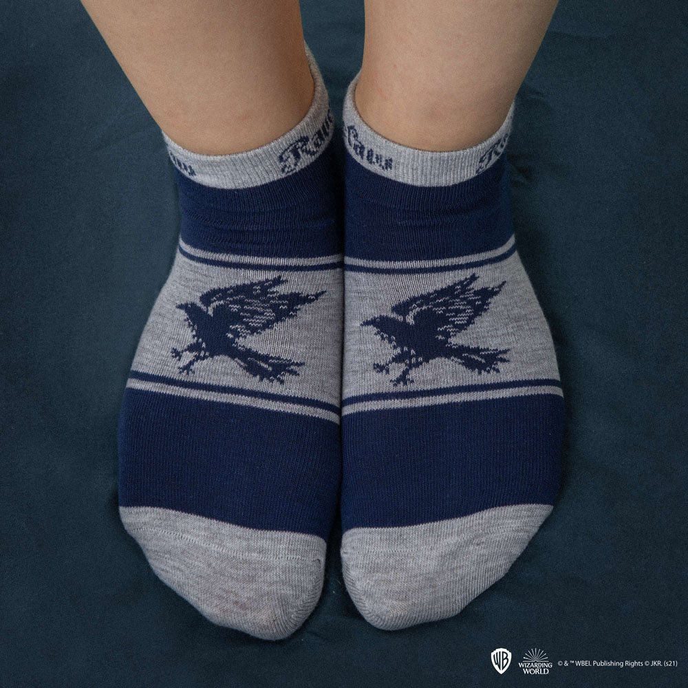 Harry Potter Ankle Socks 3-Pack Ravenclaw