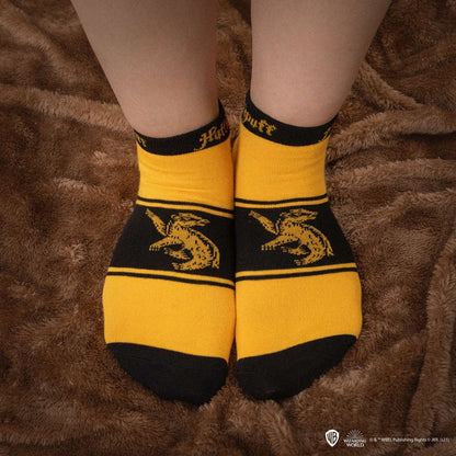 Harry Potter-Knöchelsocken 3-Pack-Hufflepuff