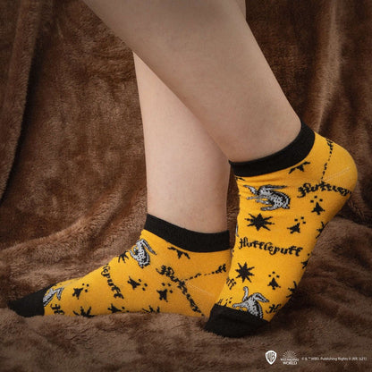 Harry Potter-Knöchelsocken 3-Pack-Hufflepuff