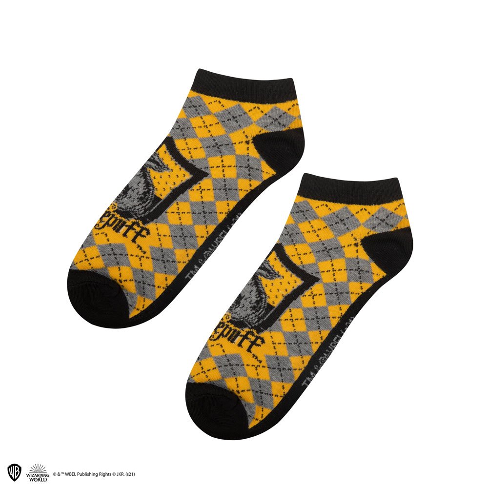 Harry Potter Ankle Socks 3-Pack Hufflepuff