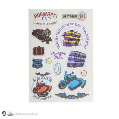 Harry Potter Puffy Sticker Magical Motors