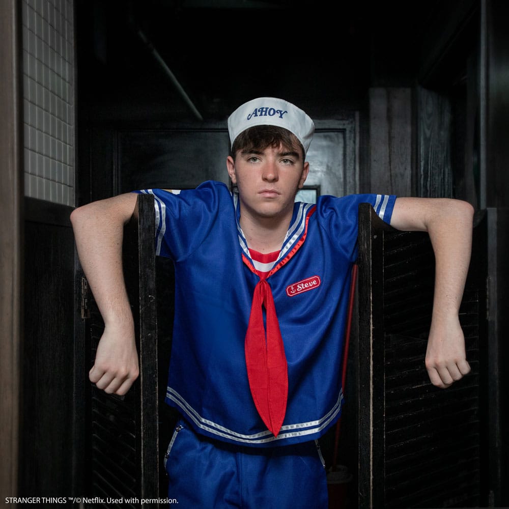 Stranger Things: Scoops Ahoy Steve Disfraz