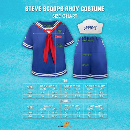 Stranger Things: Scoops Ahoy Steve Disfraz